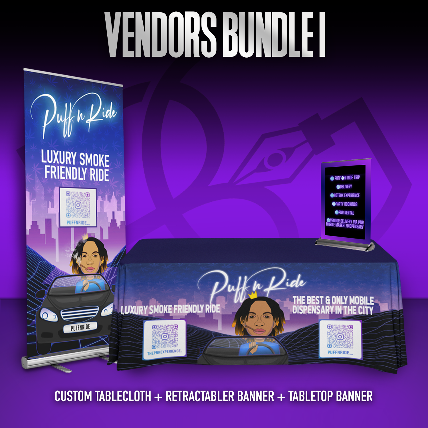 Vendor Booth Branding Package I